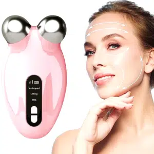 Mini Microcurrent Face Lift Device Roller,Lift the Face and Tighten the Skin, Wrinkle Remover Toning Skin Care & Tools(Facial)